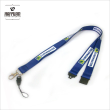 Пользовательская печать Логотип ID Holderpolyster Ribbon Lanyard